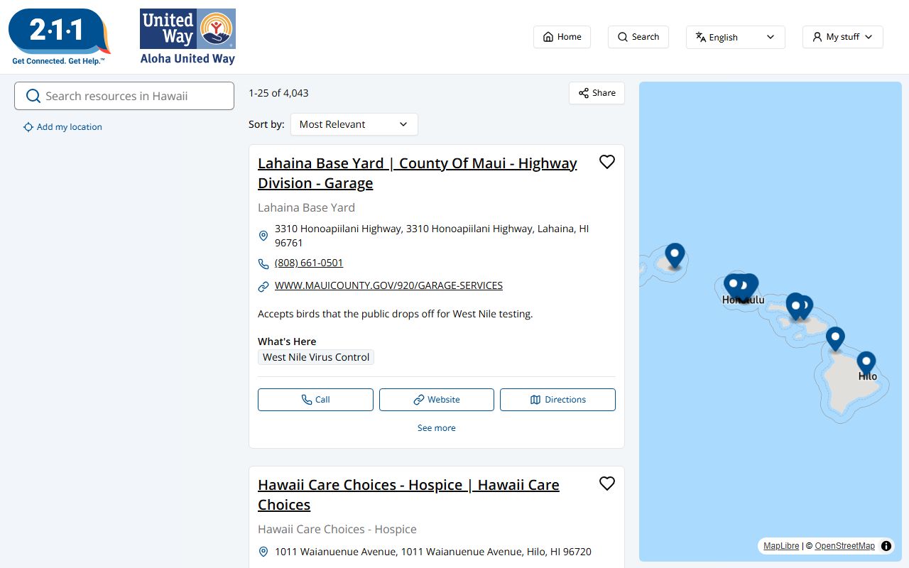 211 Hawaii state trial courts search showing resources for finding Kaneohe District Court traffic case information